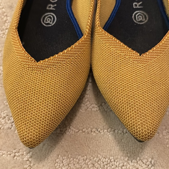Yellow Rothy’s flats - Picture 2 of 10